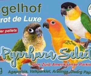 PYRRHURA SELECT zonder pellets - 3 kg Vogelhof