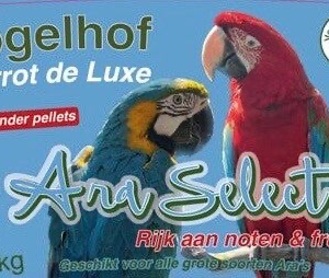 Ara select 4,5 kg Zonder pellets Vogelhof