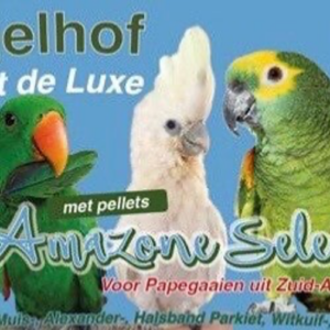 Amazone Select met pellets 5 kg ( Voor papegaaien uit Zuid Amerika) Vogelhof