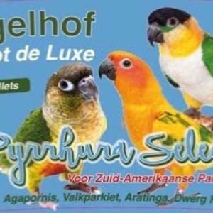 Pyrrhura Select met pellets 3 kg ( Voor Zuid Amerikaanse parkieten )Vogelhof