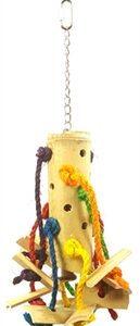 HAPPY PET VOGELSPEELGOED PUZZEL BAMBOE 48X24X24 CM